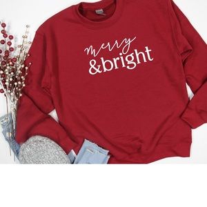 Women’s Merry and Bright Sweatshirt